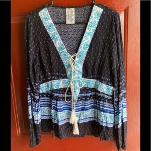 Boho style long sleeve